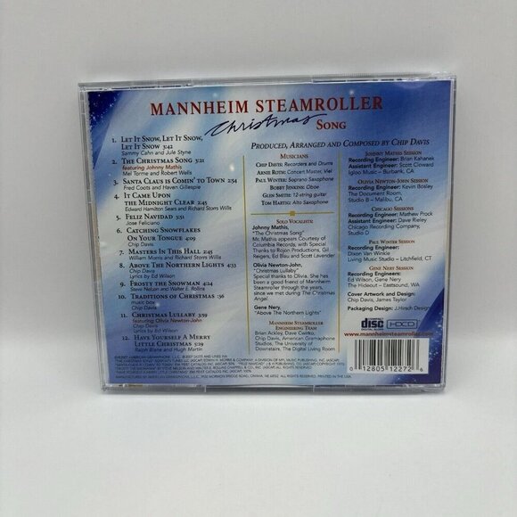 Mannheim Steamroller Christmas Song by Chip Davis Audio CD - Picture 2 of 8